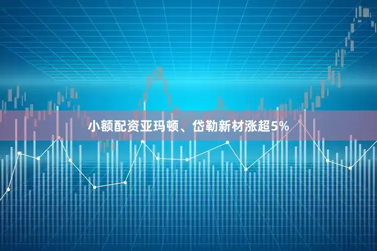 小额配资亚玛顿、岱勒新材涨超5%