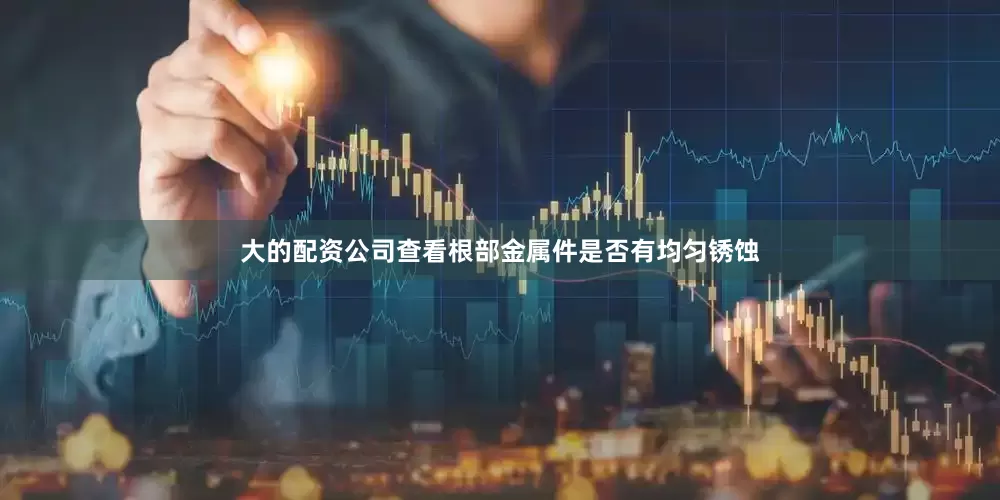 大的配资公司查看根部金属件是否有均匀锈蚀