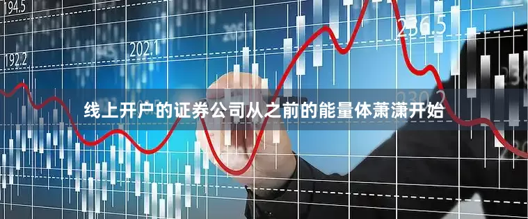 线上开户的证券公司从之前的能量体萧潇开始