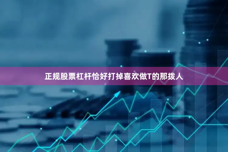 正规股票杠杆恰好打掉喜欢做T的那拨人